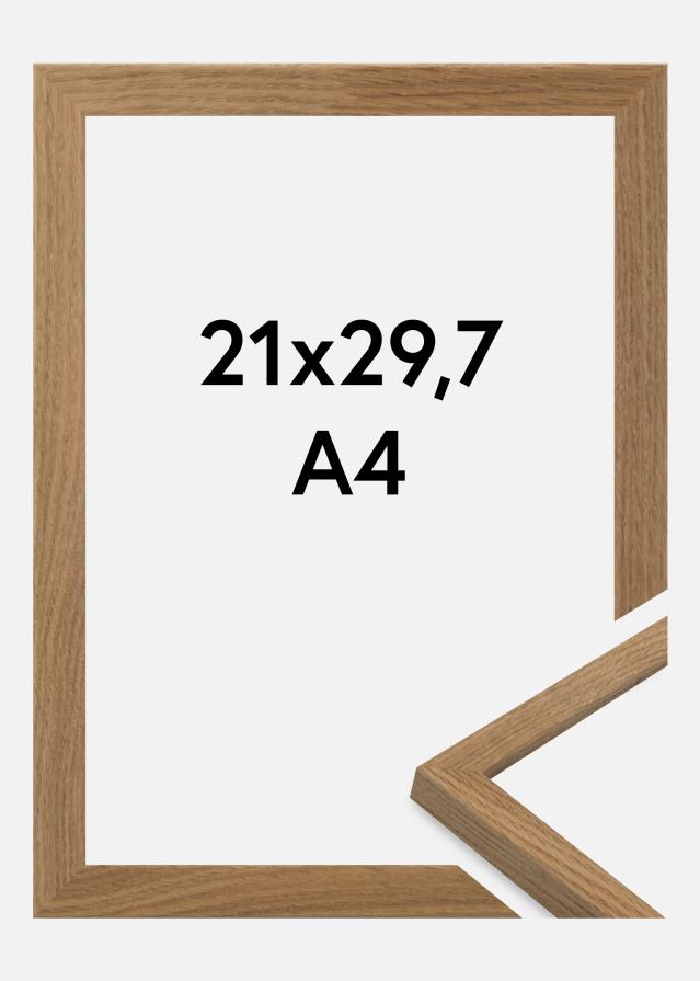 Ramă Salisbury Sticlă acrilică Stejar 21x29,7 cm (A4)