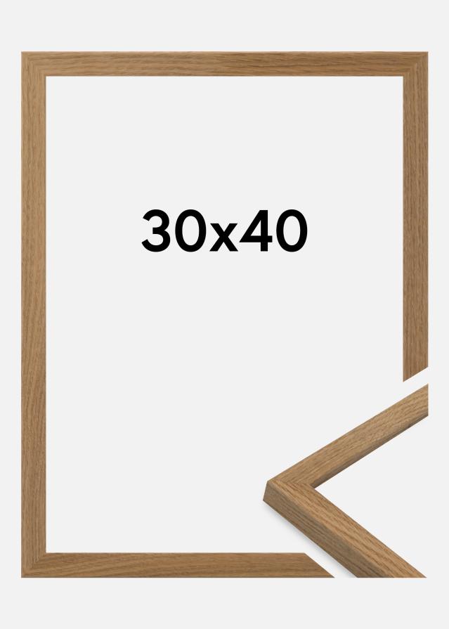 Ramă Salisbury Sticlă acrilică Stejar 30x40 cm