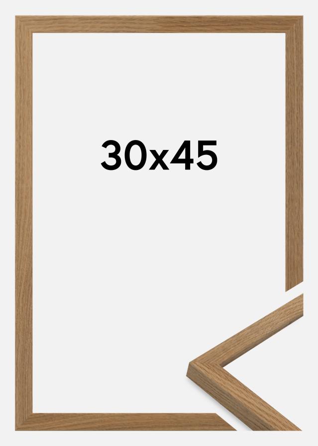 Ramă Salisbury Sticlă acrilică Stejar 30x45 cm