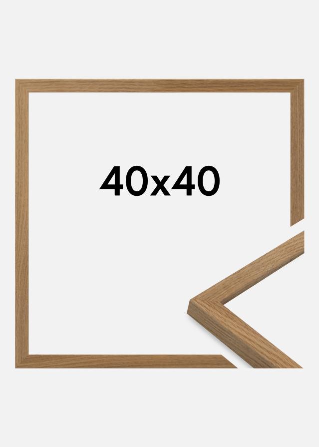 Ramă Salisbury Sticlă acrilică Stejar 40x40 cm
