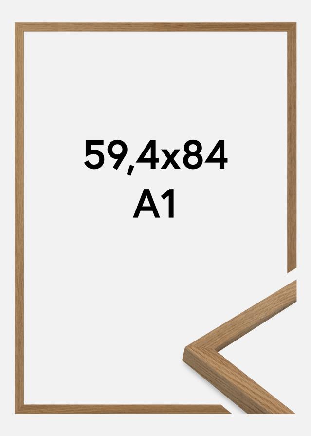 Ramă Salisbury Sticlă acrilică Stejar 59,4x84,1 cm (A1)