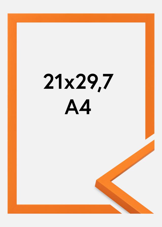 Ramă Kent Sticlă acrilică Portocaliu 21x29,7 cm (A4)