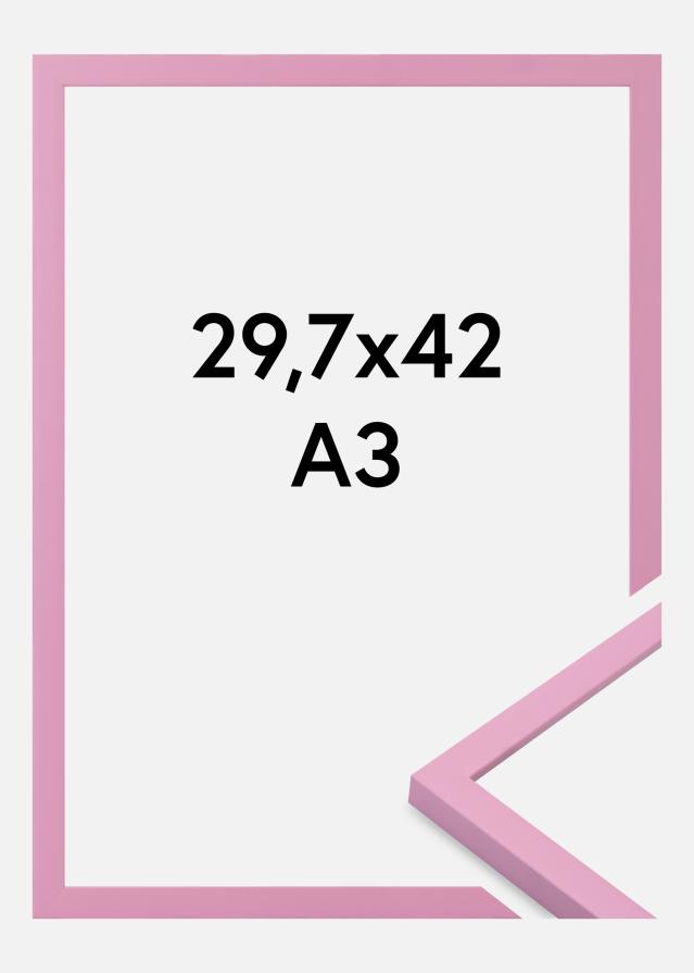 Ramă Kent Sticlă acrilică Roz 29,7x42 cm (A3)