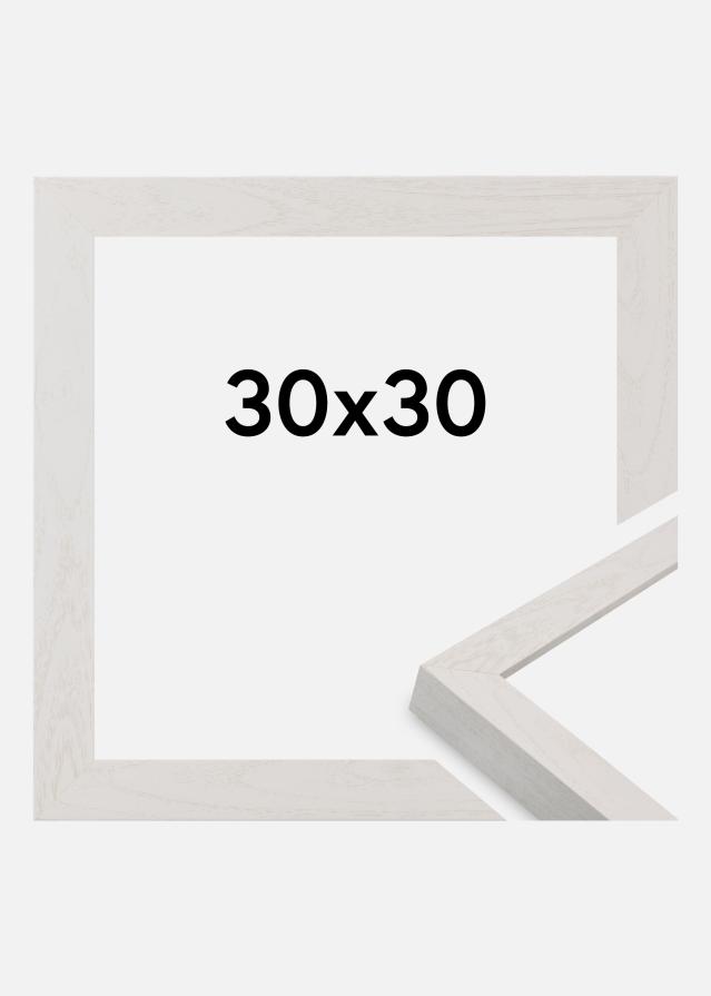 Ramă Wells Sticlă acrilică Alb 30x30 cm