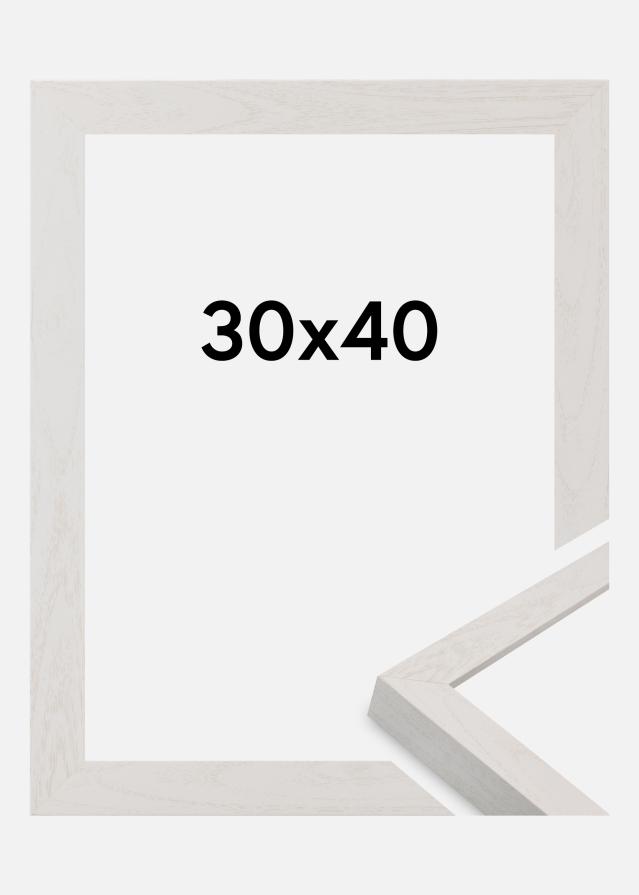 Ramă Wells Sticlă acrilică Alb 30x40 cm