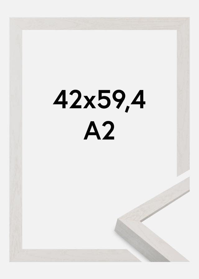 Ramă Wells Sticlă acrilică Alb 42x59.4 cm (A2)