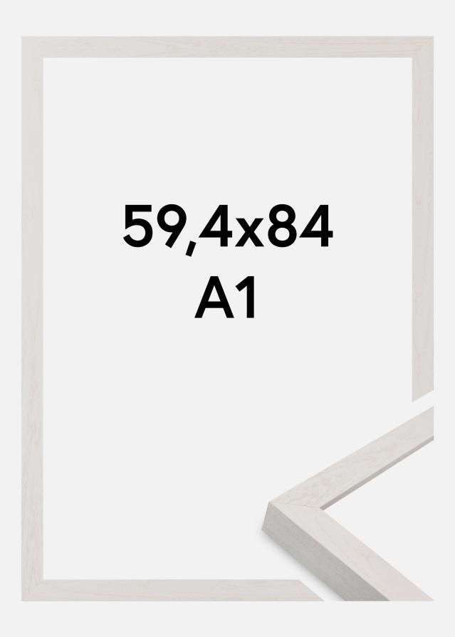Ramă Wells Sticlă acrilică Alb 59,4x84,1 cm (A1)