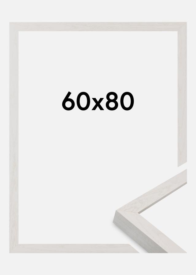 Ramă Wells Sticlă acrilică Alb 60x80 cm