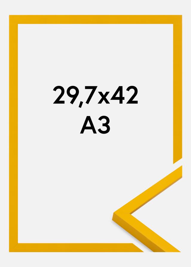 Ramă Kent Sticlă acrilică Auriu 29.7x42 cm (A3)