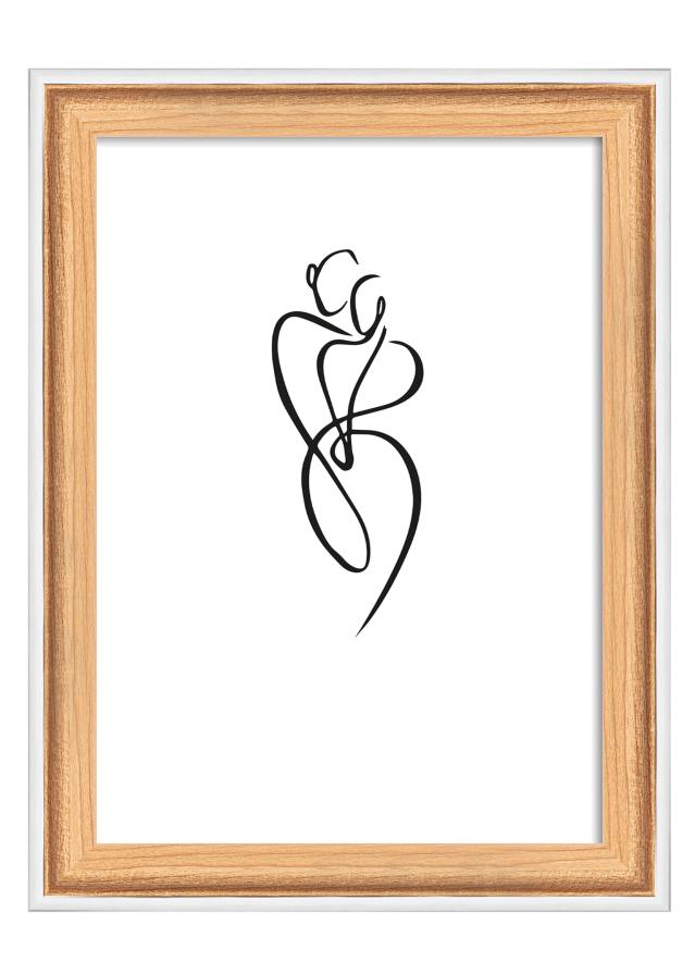 Ramă Silhouette Stejar 10x15 cm