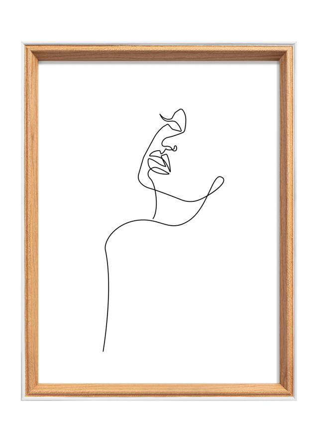 Ramă Silhouette Stejar 18x24 cm