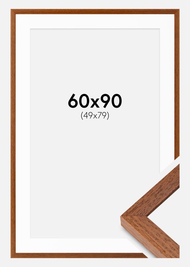 Ramă Hermes Carte 60x90 cm - Paspartuuri Alb 50x80 cm