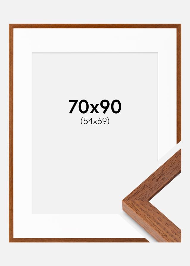 Ramă Hermes Carte 70x90 cm - Paspartuuri Alb 55x70 cm