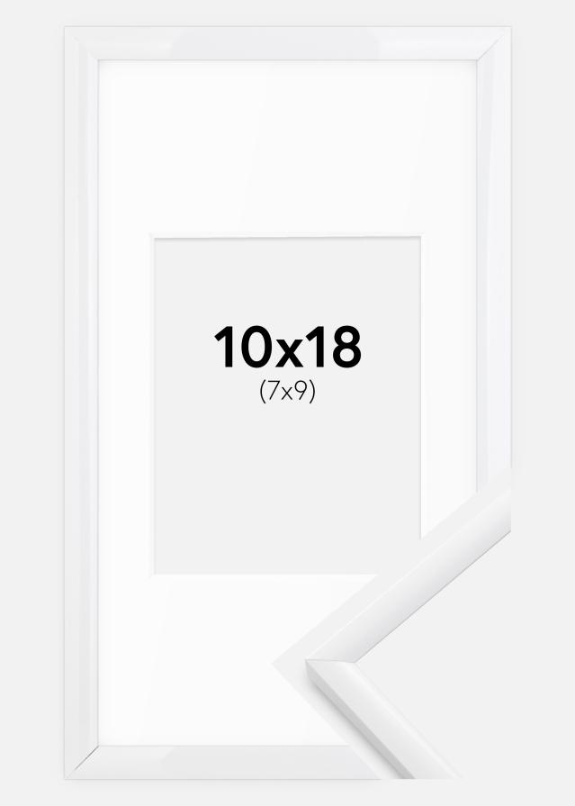 Ramă New Lifestyle Alb 10x18 cm - Paspartuuri Alb 8x10 cm
