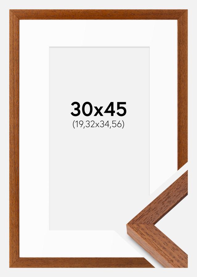 Ramă Hermes Carte 30x45 cm - Paspartuuri Alb 8x14 inches