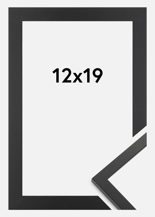 Ramă Trendy Sticlă acrilică Negru 12x19 cm
