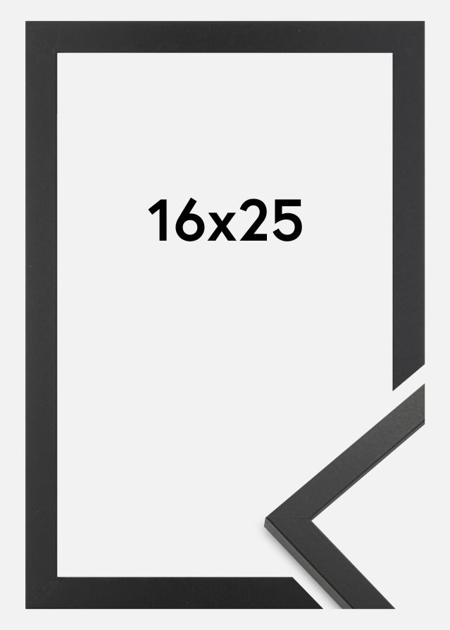 Ramă Trendy Sticlă acrilică Negru 16x25 cm