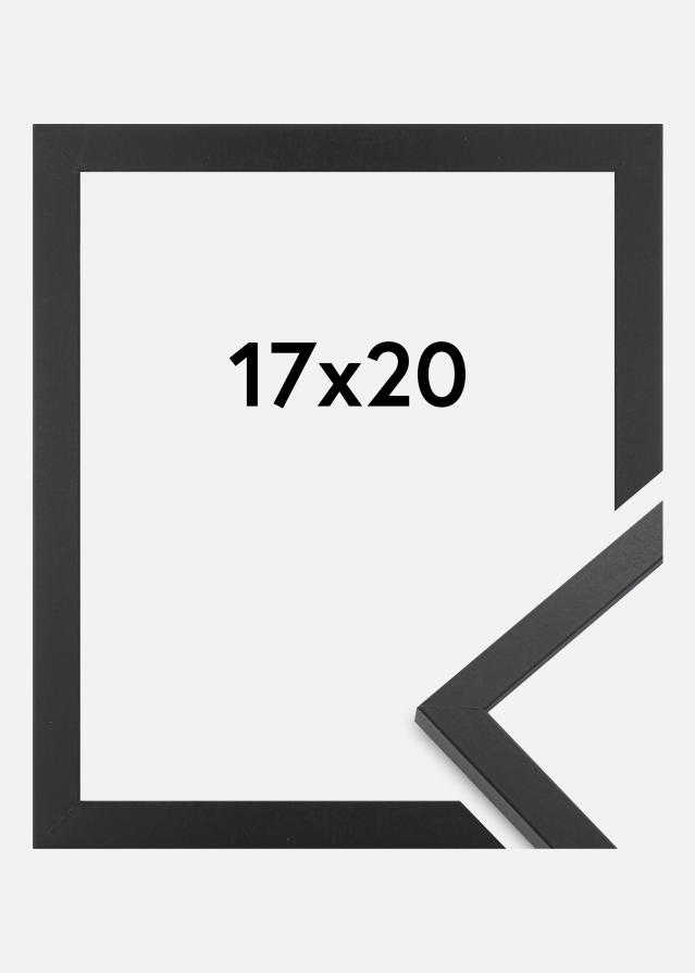 Ramă Trendy Sticlă acrilică Negru 17x20 cm