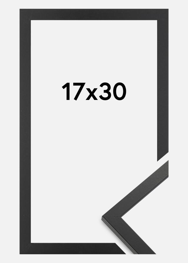 Ramă Trendy Sticlă acrilică Negru 17x30 cm