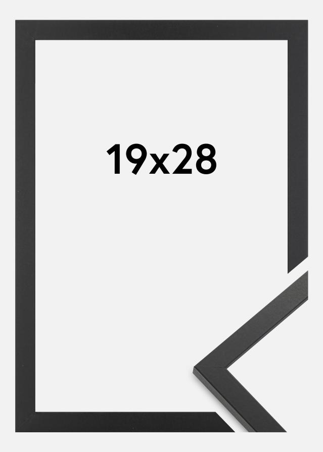 Ramă Trendy Sticlă acrilică Negru 19x28 cm