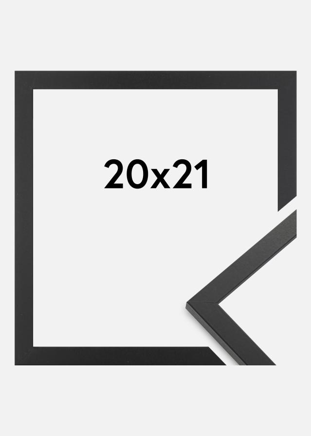 Ramă Trendy Sticlă acrilică Negru 20x21 cm