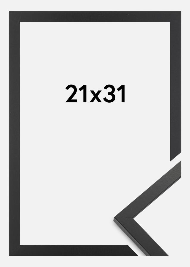 Ramă Trendy Sticlă acrilică Negru 21x31 cm