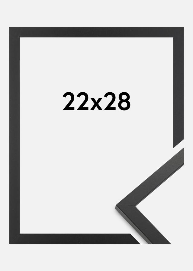 Ramă Trendy Sticlă acrilică Negru 22x28 cm