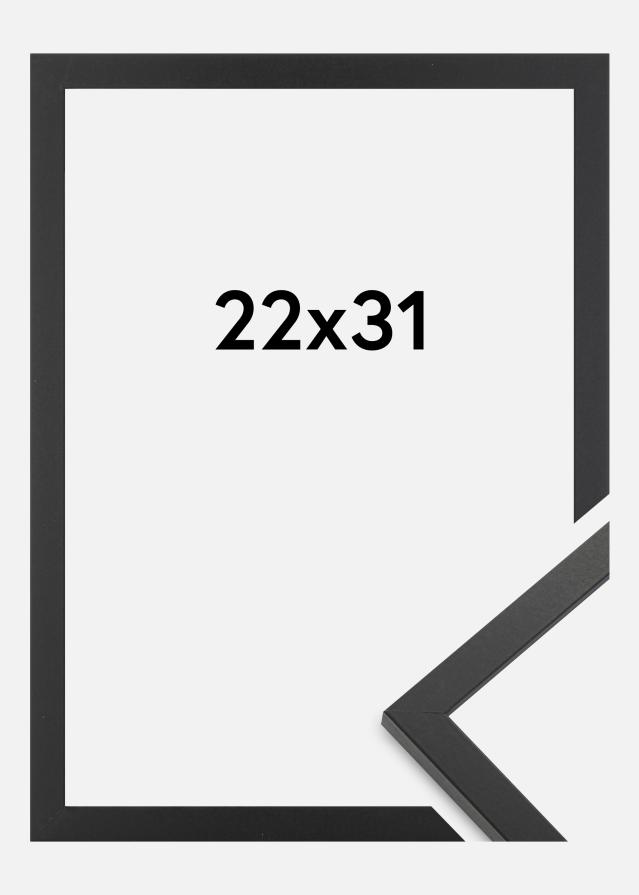 Ramă Trendy Sticlă acrilică Negru 22x31 cm