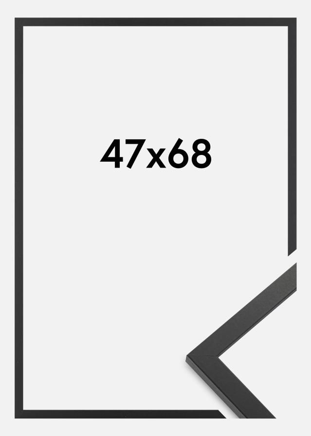 Ramă Trendy Sticlă acrilică Negru 47x68 cm