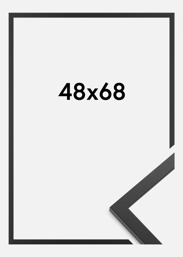 Ramă Trendy Sticlă acrilică Negru 48x68 cm