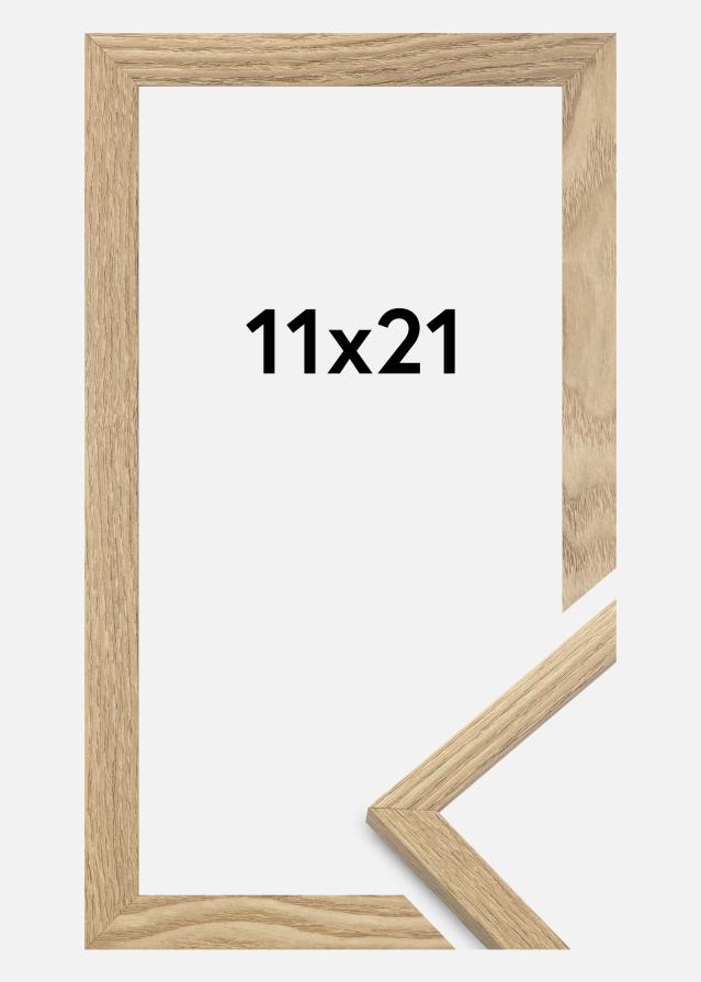 Ramă Trendy Sticlă acrilică Stejar 11x21 cm