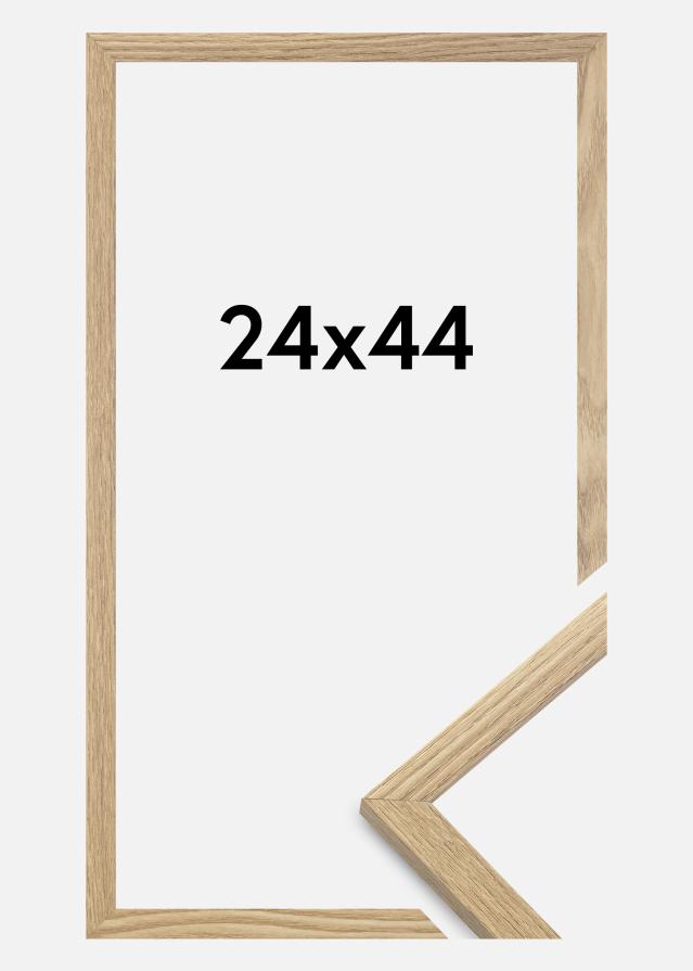 Ramă Trendy Sticlă acrilică Stejar 24x44 cm