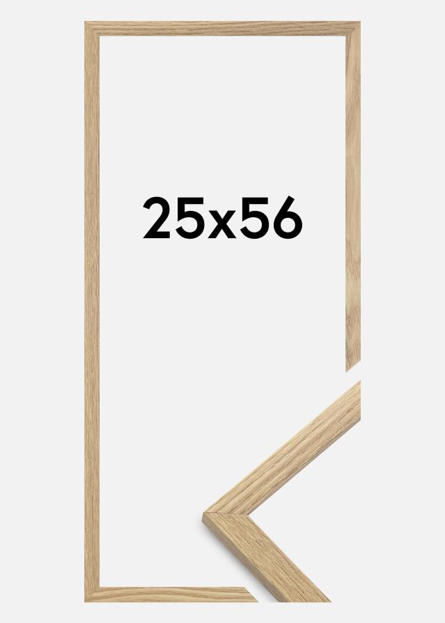 Ramă Trendy Sticlă acrilică Stejar 25x56 cm