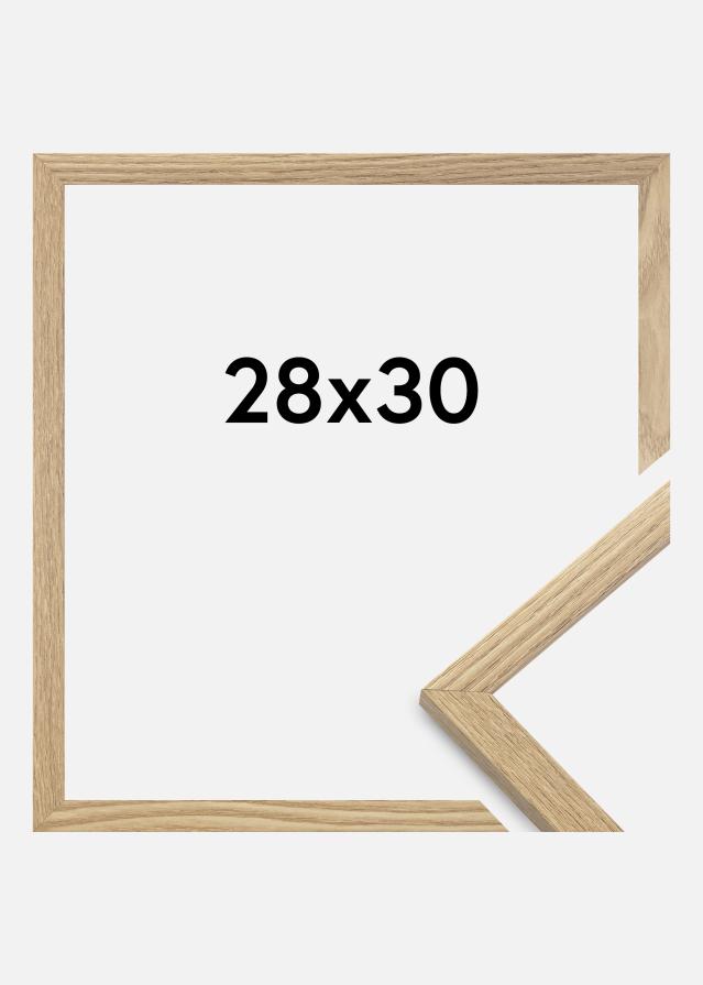 Ramă Trendy Sticlă acrilică Stejar 28x30 cm