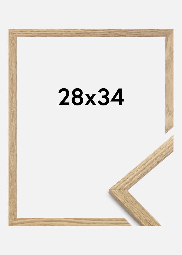 Ramă Trendy Sticlă acrilică Stejar 28x34 cm