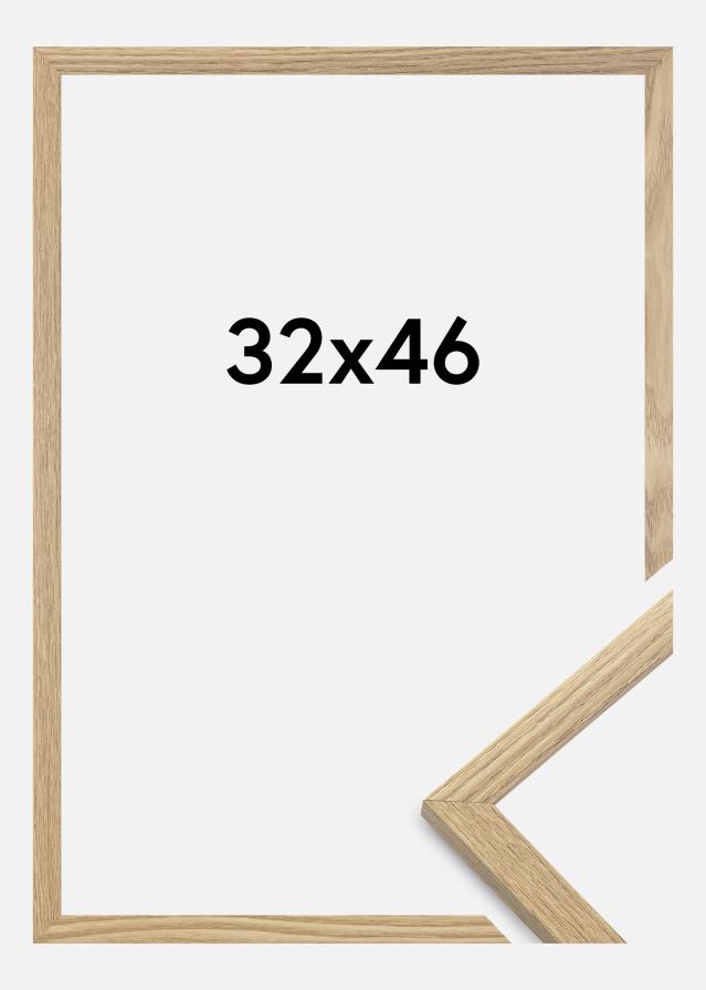 Ramă Trendy Sticlă acrilică Stejar 32x46 cm