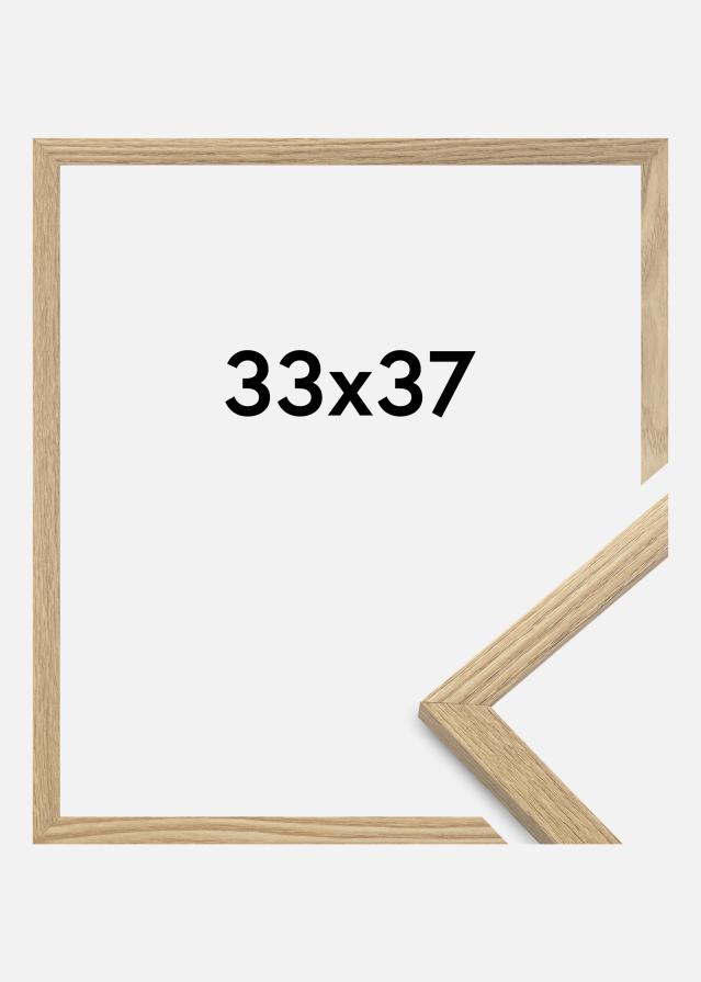 Ramă Trendy Sticlă acrilică Stejar 33x37 cm