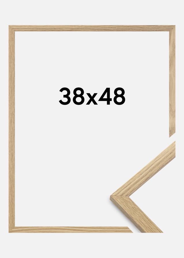 Ramă Trendy Sticlă acrilică Stejar 38x48 cm