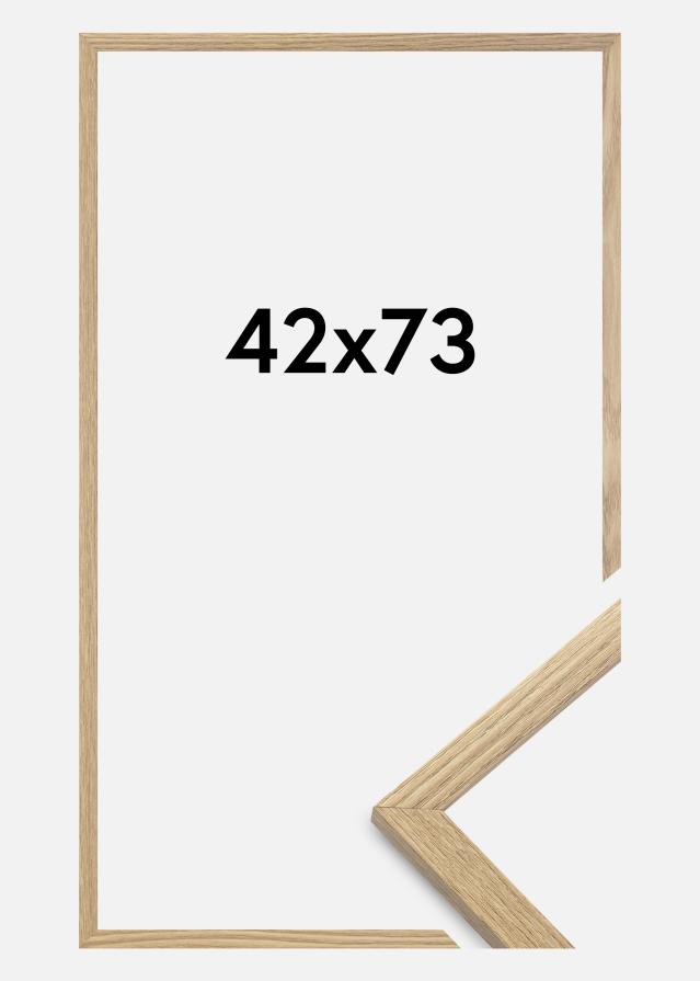 Ramă Trendy Sticlă acrilică Stejar 42x73 cm