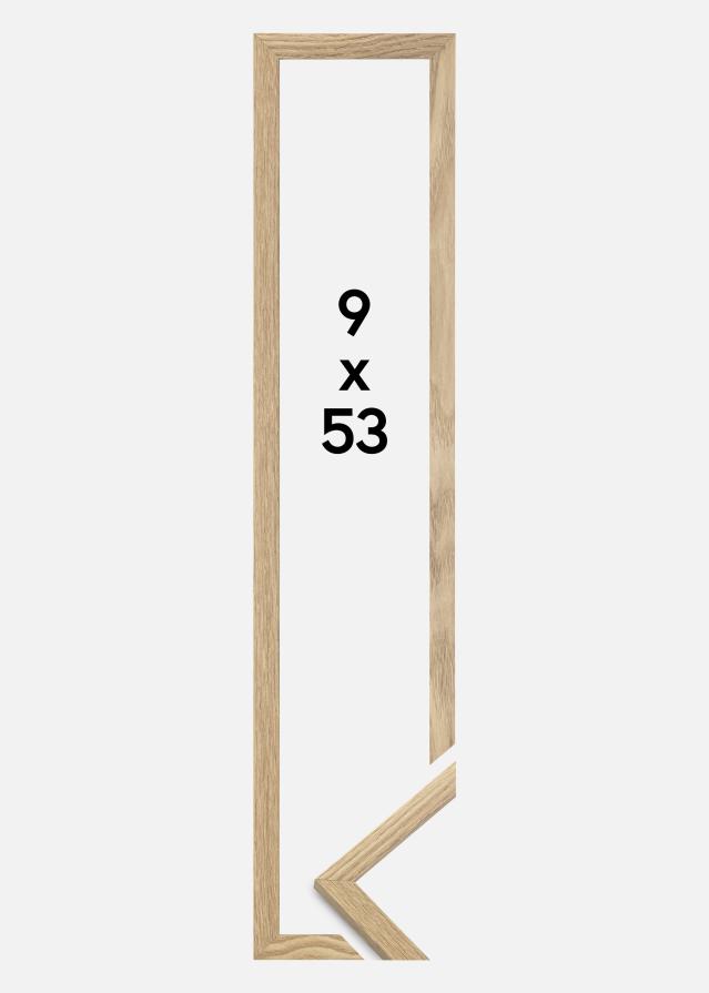 Ramă Trendy Sticlă acrilică Stejar 9x53 cm