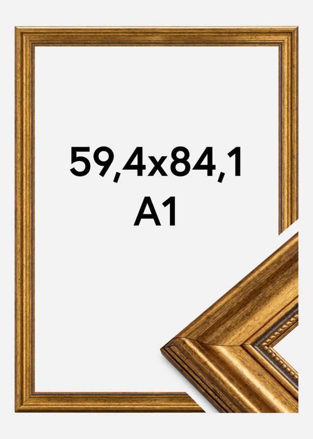 Ramă Rokoko Sticlă acrilică Auriu 59,4x84,1 cm (A1)