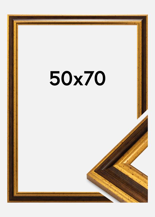 Ramă Aberystwyth Sticlă acrilică Auriu 50x70 cm