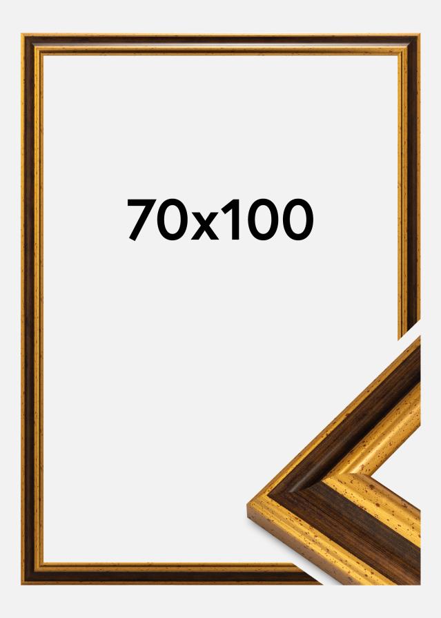 Ramă Aberystwyth Sticlă acrilică Auriu 70x100 cm