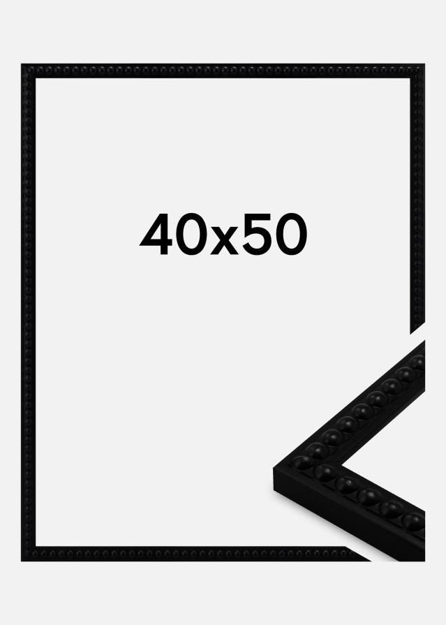 Ramă Perla Sticlă acrilică Negru 40x50 cm