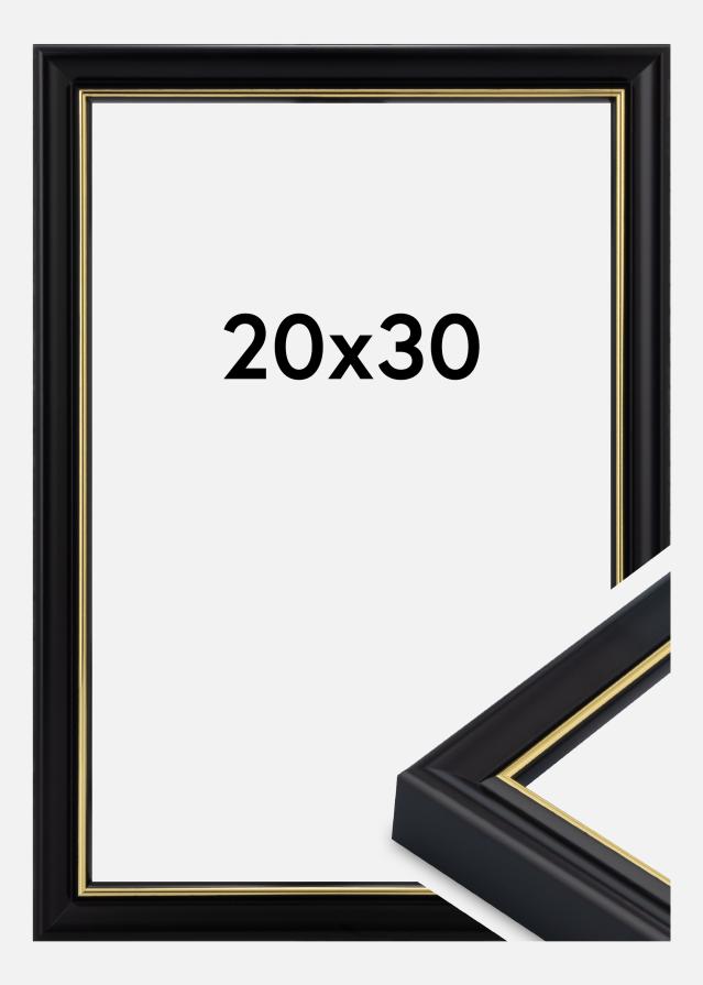 Ramă Canterbury Sticlă acrilică Negru 20x30 cm
