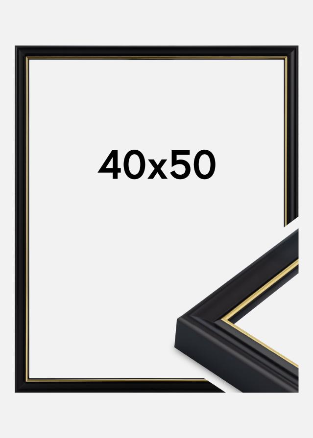 Ramă Canterbury Sticlă acrilică Negru 40x50 cm