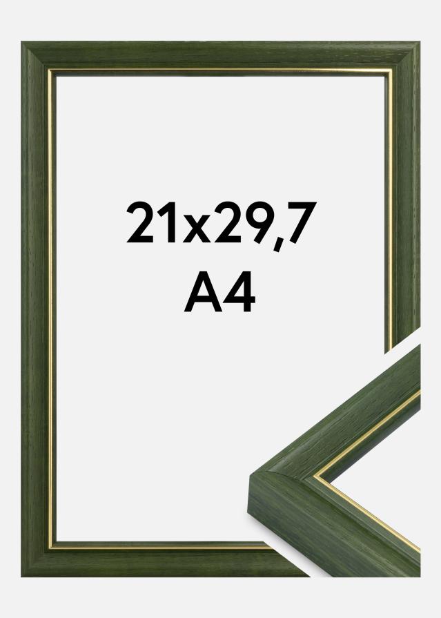 Ramă Canterbury Sticlă acrilică Verde 21x29,7 cm (A4)