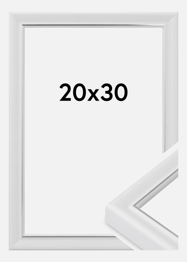 Ramă Canterbury Sticlă acrilică Alb 20x30 cm