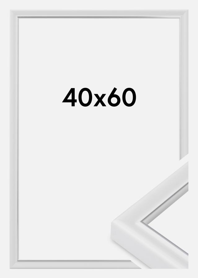 Ramă Canterbury Sticlă acrilică Alb 40x60 cm