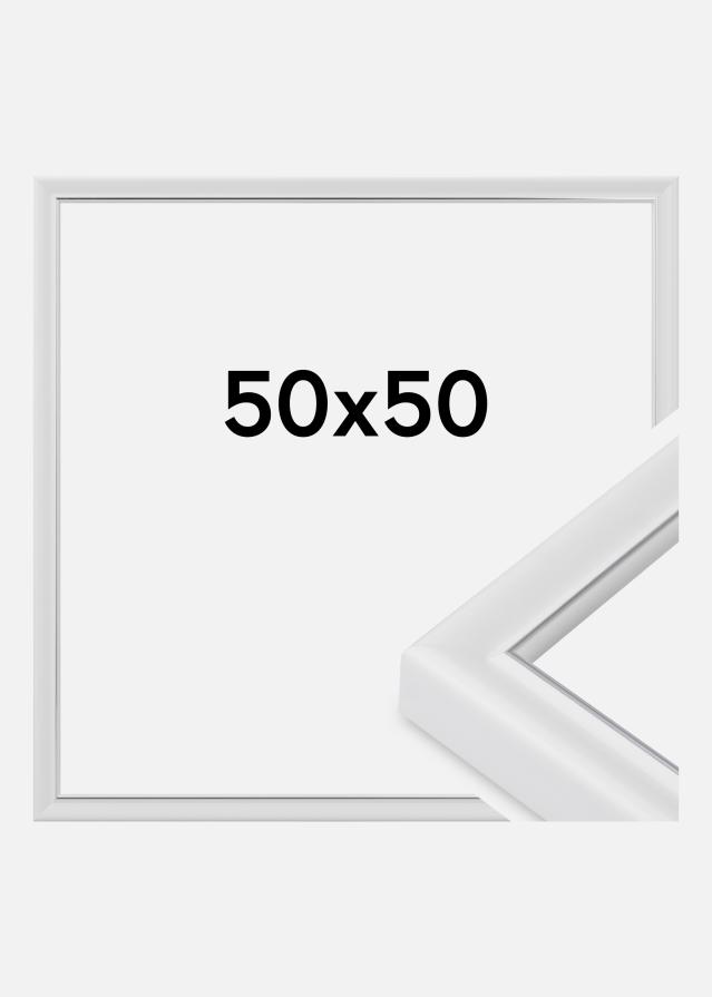 Ramă Canterbury Sticlă acrilică Alb 50x50 cm